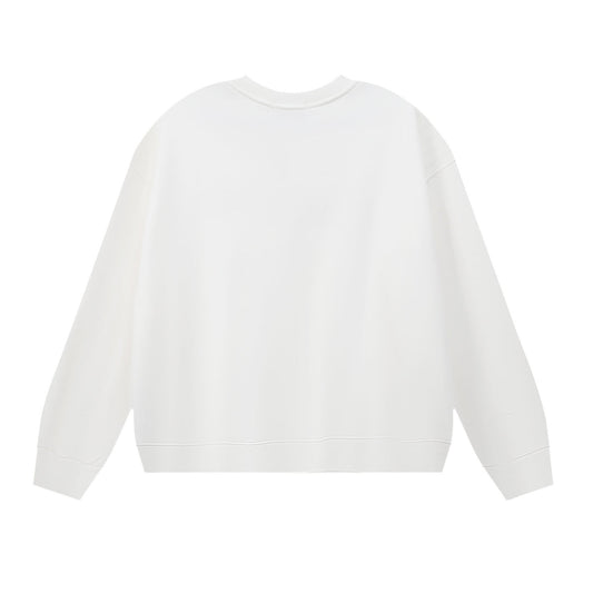 Purple Men's Long-Sleeve T-shirt Sweatshirt 1130