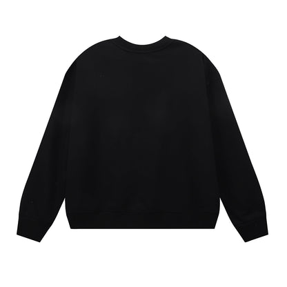 Purple Men's Long-Sleeve T-shirt Sweatshirt 1131