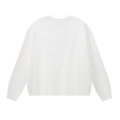 Purple Men's Long-Sleeve T-shirt Sweatshirt 1157