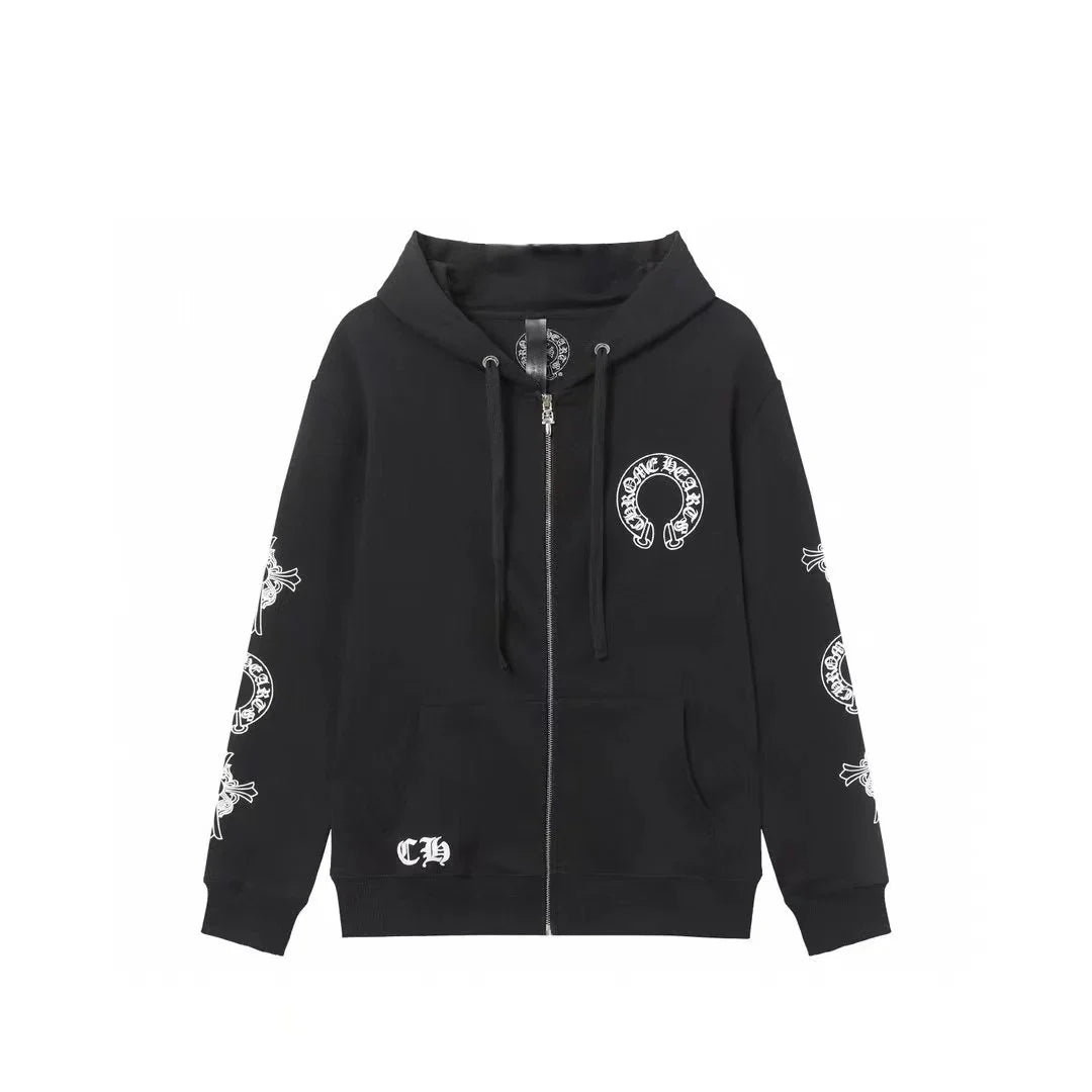 Chrome Hearts Zip Up Hoodie 851