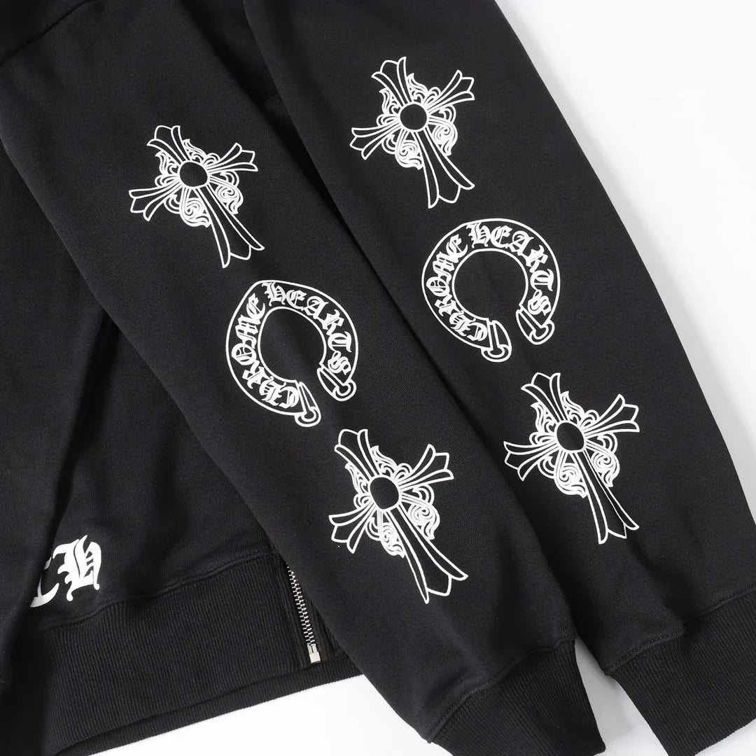 Chrome Hearts Zip Up Hoodie 851
